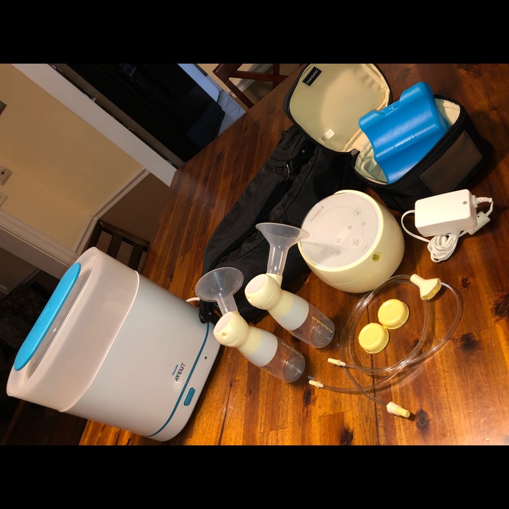 Medela Sonata & Avent 2-in- 1 electric sterilizer